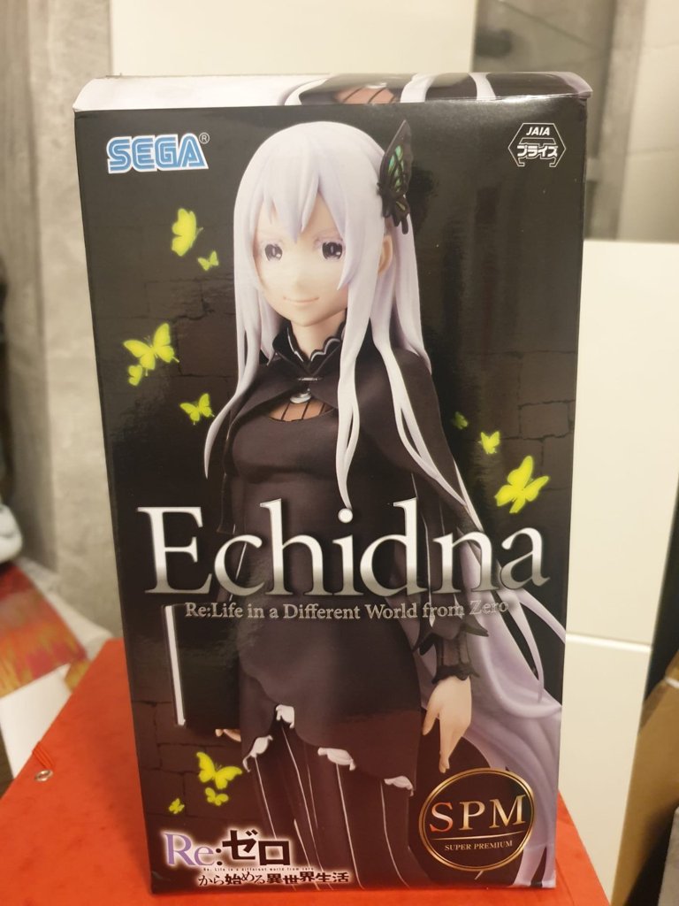 Ecchidana Re Zero Anime-Figur mit Buch,