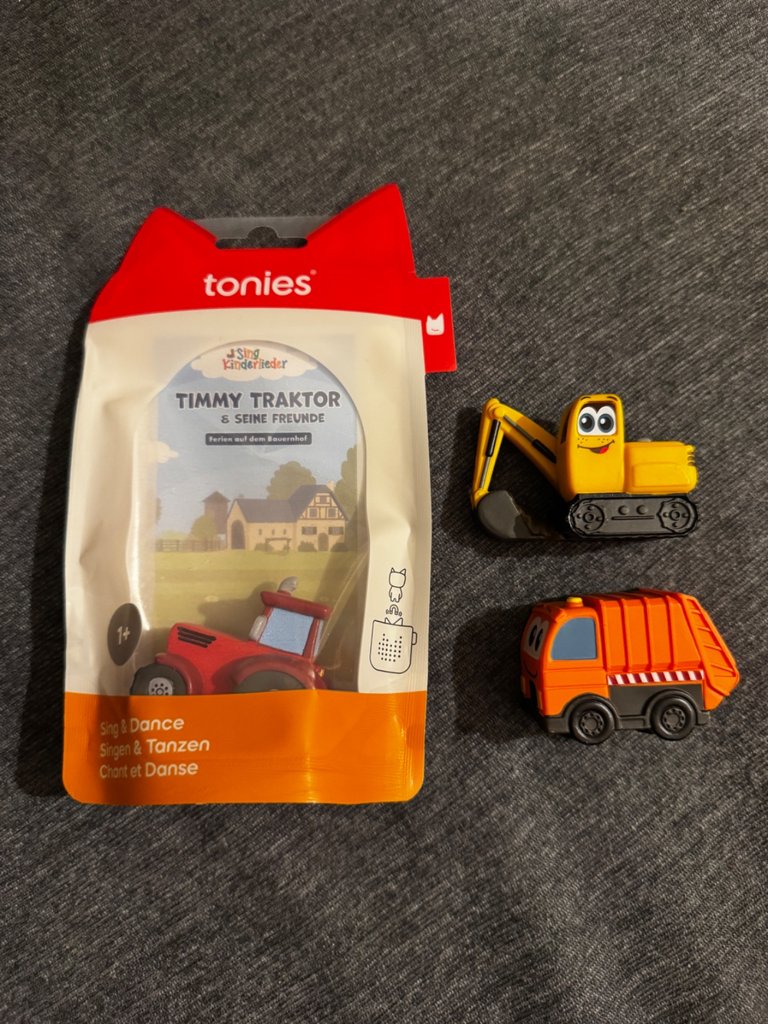 Traktor + Bagger + Müllauto