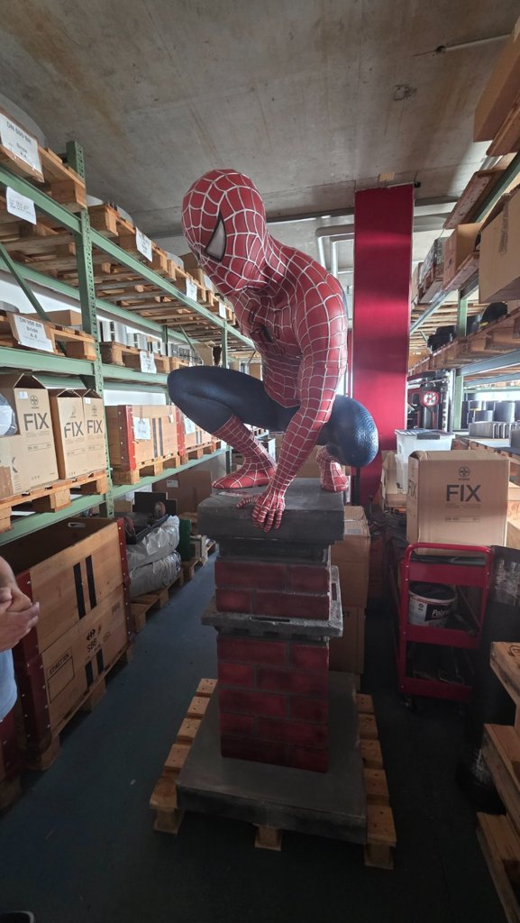 Rarität: Lebensgrosse Original Spider-Man 2 Statue (Studio Oxmox / Muckle Mannequins) - 205 cm